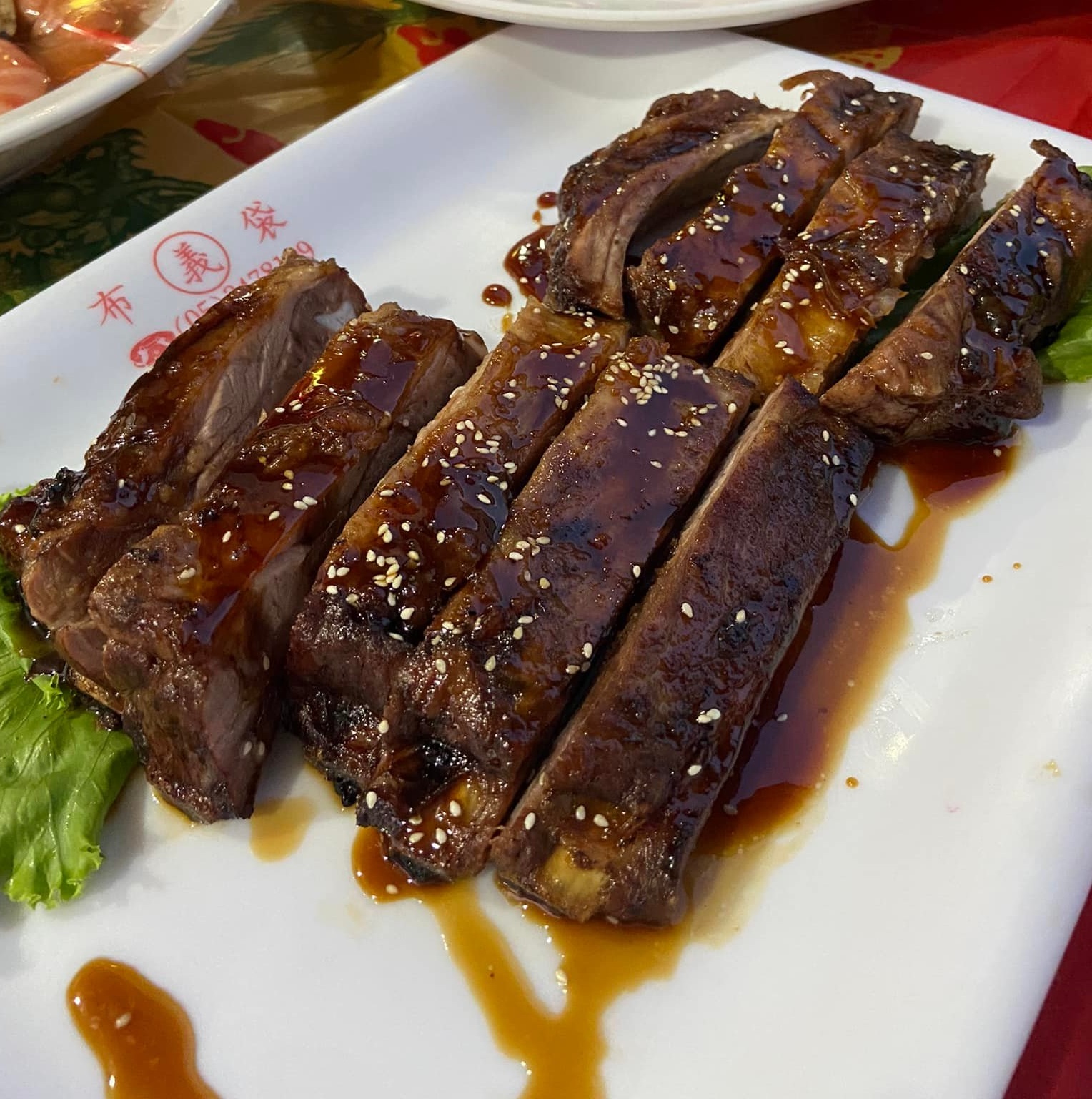 蜜汁豬肋排